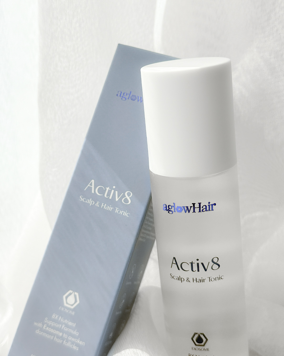 Activ8 Scalp Tonic / Hair Loss Tonic - Aglowhair Malaysia